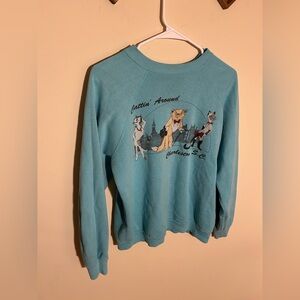 Vintage Cattin’ Around Charleston SC Crewneck Sweatshirt